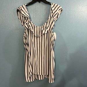 Old Navy maternity sz xl vertical stripe top